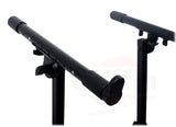 Double Piano Keyboard & Laptop Stand by GRIFFIN - 2 Tier/Dual Portable Studio Mixer Rack for Turntables, DJ Coffins, Speakers, Digital Music Gear from GeekStands