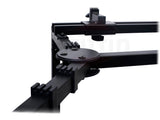 Double Piano Keyboard & Laptop Stand by GRIFFIN - 2 Tier/Dual Portable Studio Mixer Rack for Turntables, DJ Coffins, Speakers, Digital Music Gear from GeekStands