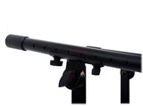 Double Piano Keyboard & Laptop Stand by GRIFFIN - 2 Tier/Dual Portable Studio Mixer Rack for Turntables, DJ Coffins, Speakers, Digital Music Gear from GeekStands
