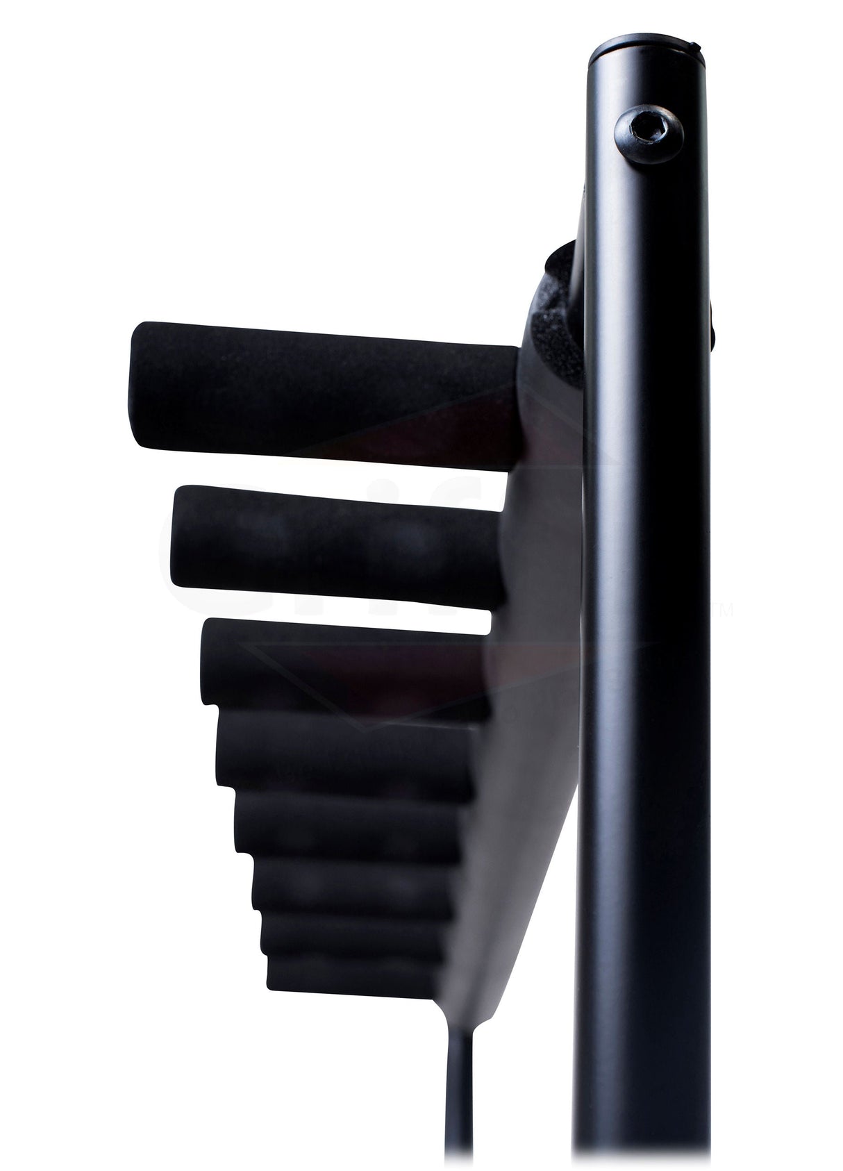 Five Guitar Rack Stand by GRIFFIN - Holder for 5 Guitars & Folds Up For Easy Transport - Neoprene Tubing Accessories For Music Bands, Recording Studio from GeekStands