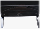 GRIFFIN Premium Antique Piano Bench - Adjustable Black Solid Wood Frame & PU Leather Padded Cushion - Vintage Ergonomic Musicians Keyboard Chair from GeekStands