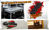 Flush Speaker Cabinet Handles for DJ PA Rack Road Case (Set of 4) by GRIFFIN - Spring Loaded from GeekStands