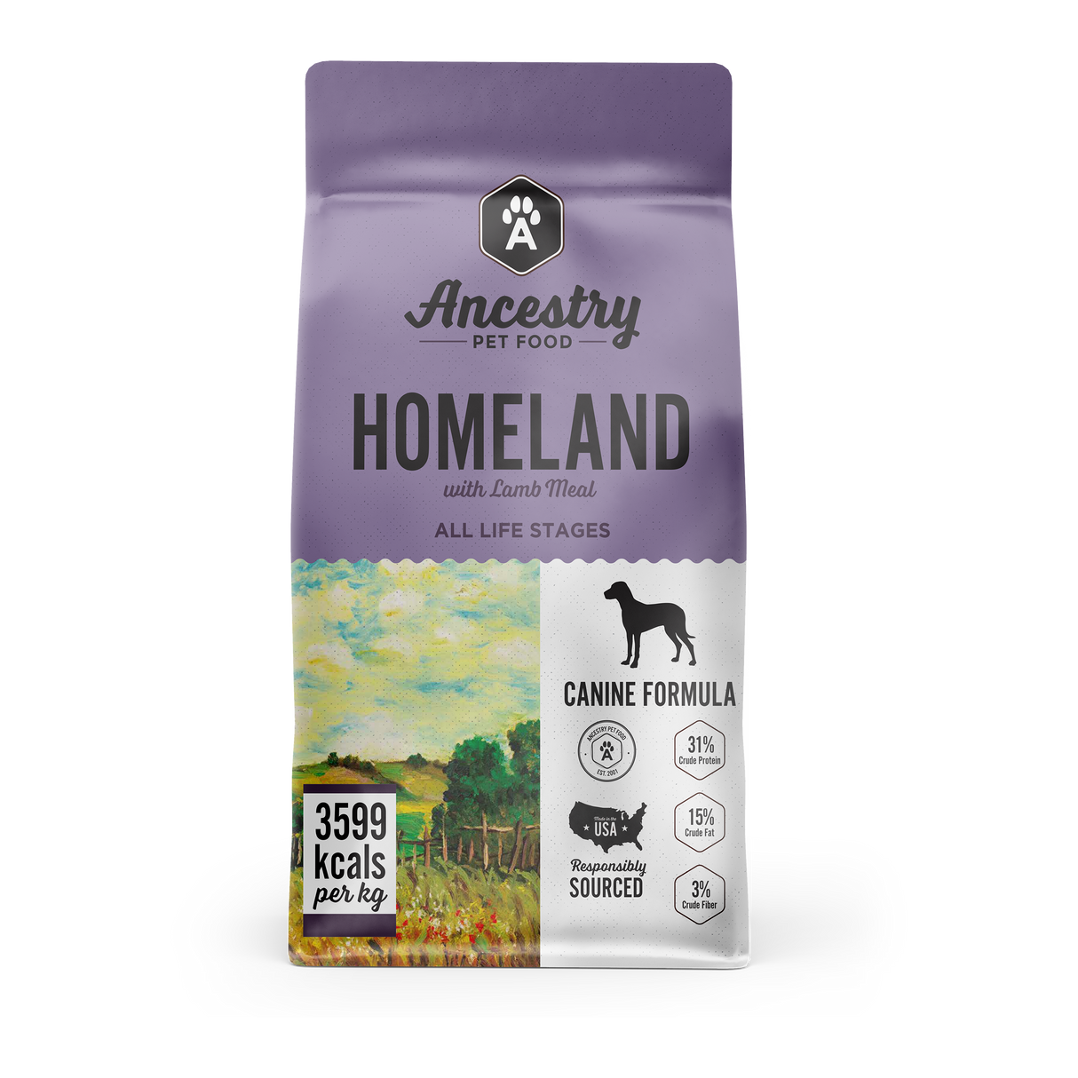 Homeland With Lamb Meal from Health Extension