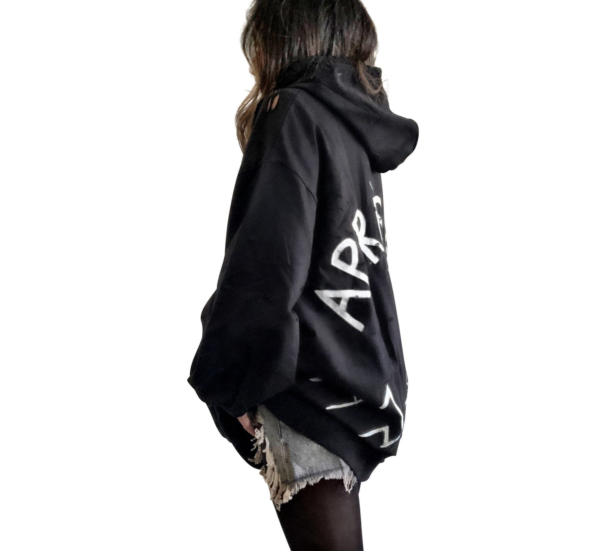 'APRES SKI' PAINTED HOODIE from Wren + Glory