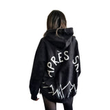 'APRES SKI' PAINTED HOODIE from Wren + Glory