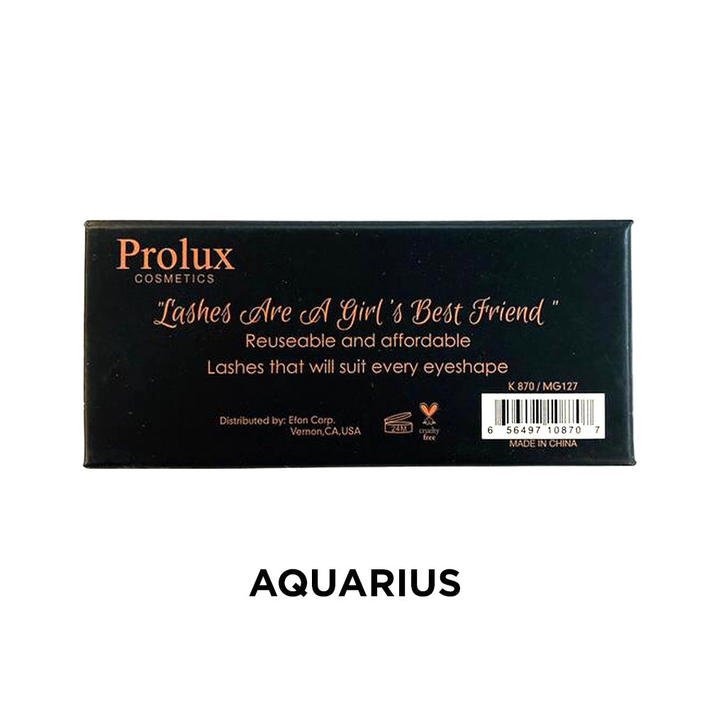 Zodiac Faux Mink Lashes Eyelashes from Prolux Cosmetics
