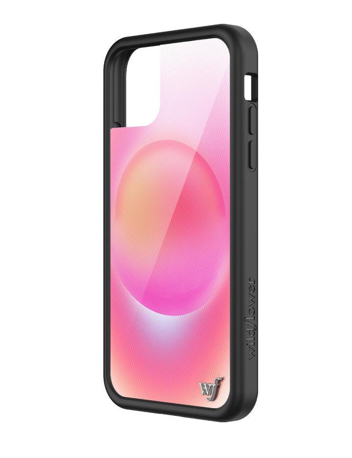 Hot Pink Aura iPhone Case from Wildflower Cases