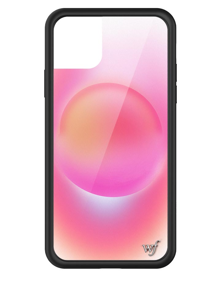 Hot Pink Aura iPhone Case from Wildflower Cases