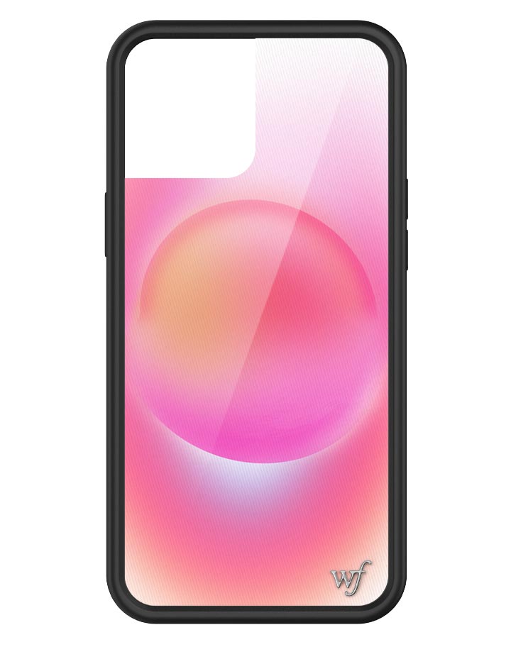 Hot Pink Aura iPhone Case from Wildflower Cases