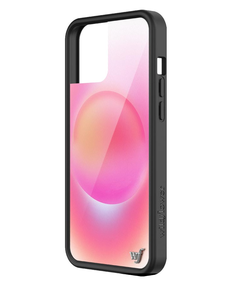 Hot Pink Aura iPhone Case from Wildflower Cases