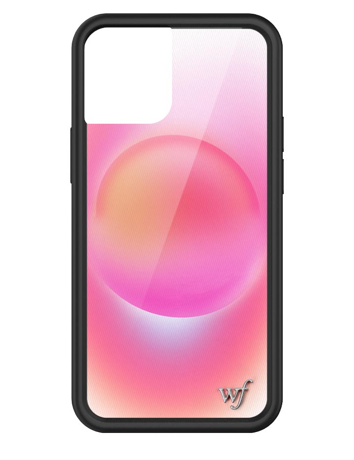 Hot Pink Aura iPhone Case from Wildflower Cases