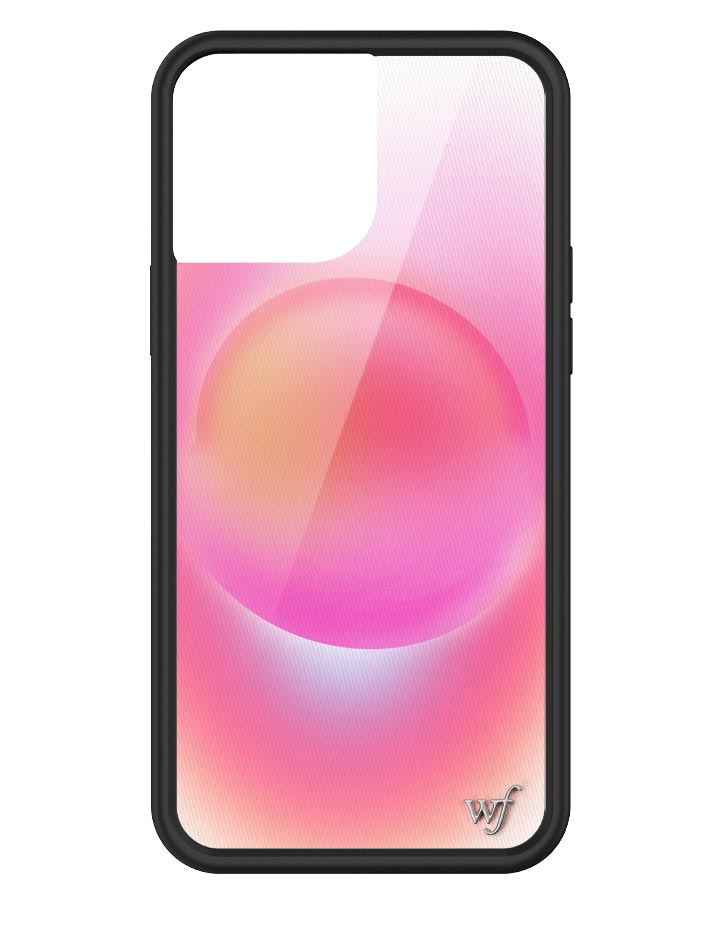 Hot Pink Aura iPhone Case from Wildflower Cases