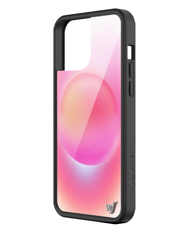 Hot Pink Aura iPhone Case from Wildflower Cases
