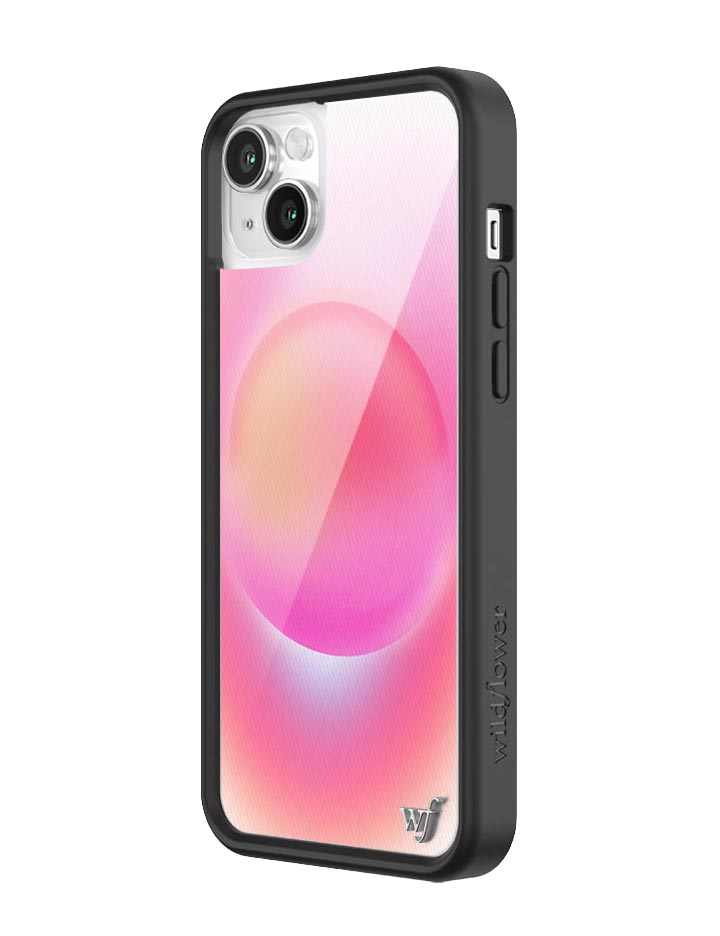 Hot Pink Aura iPhone Case from Wildflower Cases