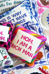 Cher Knows Best Needlepoint Pillow from Furbish Studio
