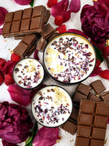 COCOA LUXE Chocolate Raspberry Candle from Ash & Rose