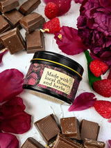 COCOA LUXE Chocolate Raspberry Candle from Ash & Rose