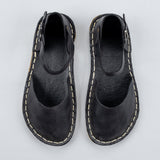 Black Barefoot Sandals from Atlantis Handmade Shoes