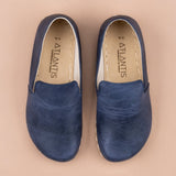 Women's Blue Minimalists from Atlantis Handmade Shoes
