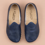 Women's Blue Barefoots from Atlantis Handmade Shoes