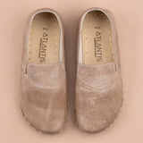 Men's Tan Minimalists Loafers from Atlantis Handmade Shoes