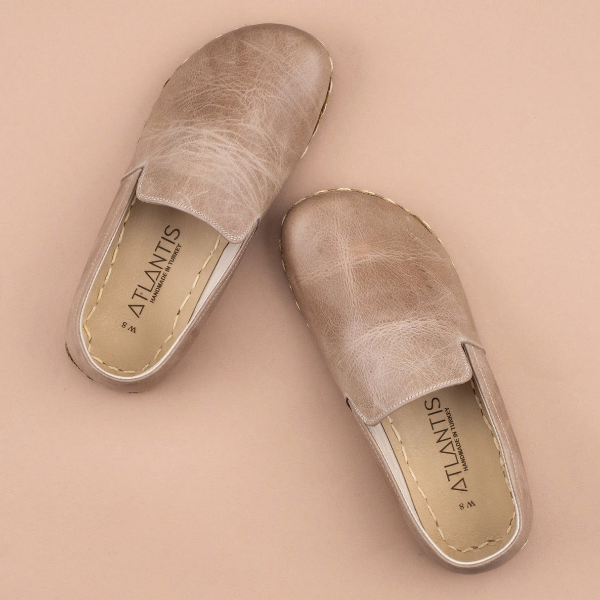 Men's Tan Minimalists Loafers from Atlantis Handmade Shoes