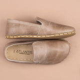 Men's Tan Minimalists Loafers from Atlantis Handmade Shoes