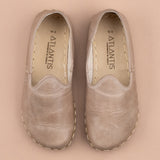 Women's Tan Barefoots from Atlantis Handmade Shoes