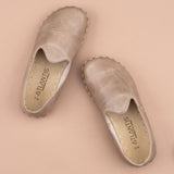 Women's Tan Barefoots from Atlantis Handmade Shoes