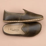 Women's Green Barefoots from Atlantis Handmade Shoes