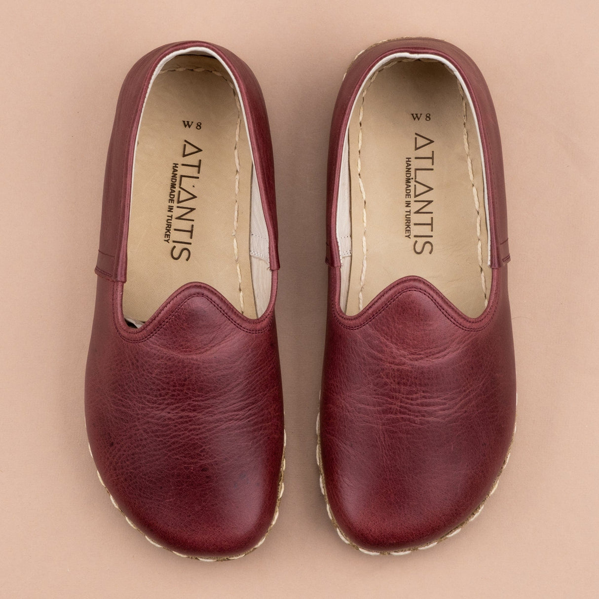 Women's Scarlet Barefoots from Atlantis Handmade Shoes