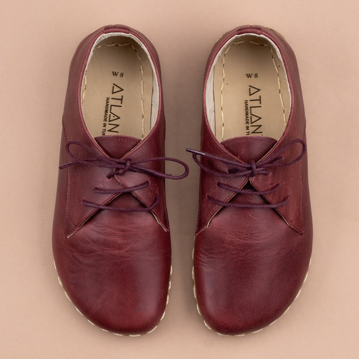Men's Scarlet Oxfords from Atlantis Handmade Shoes
