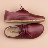 Men's Scarlet Oxfords from Atlantis Handmade Shoes