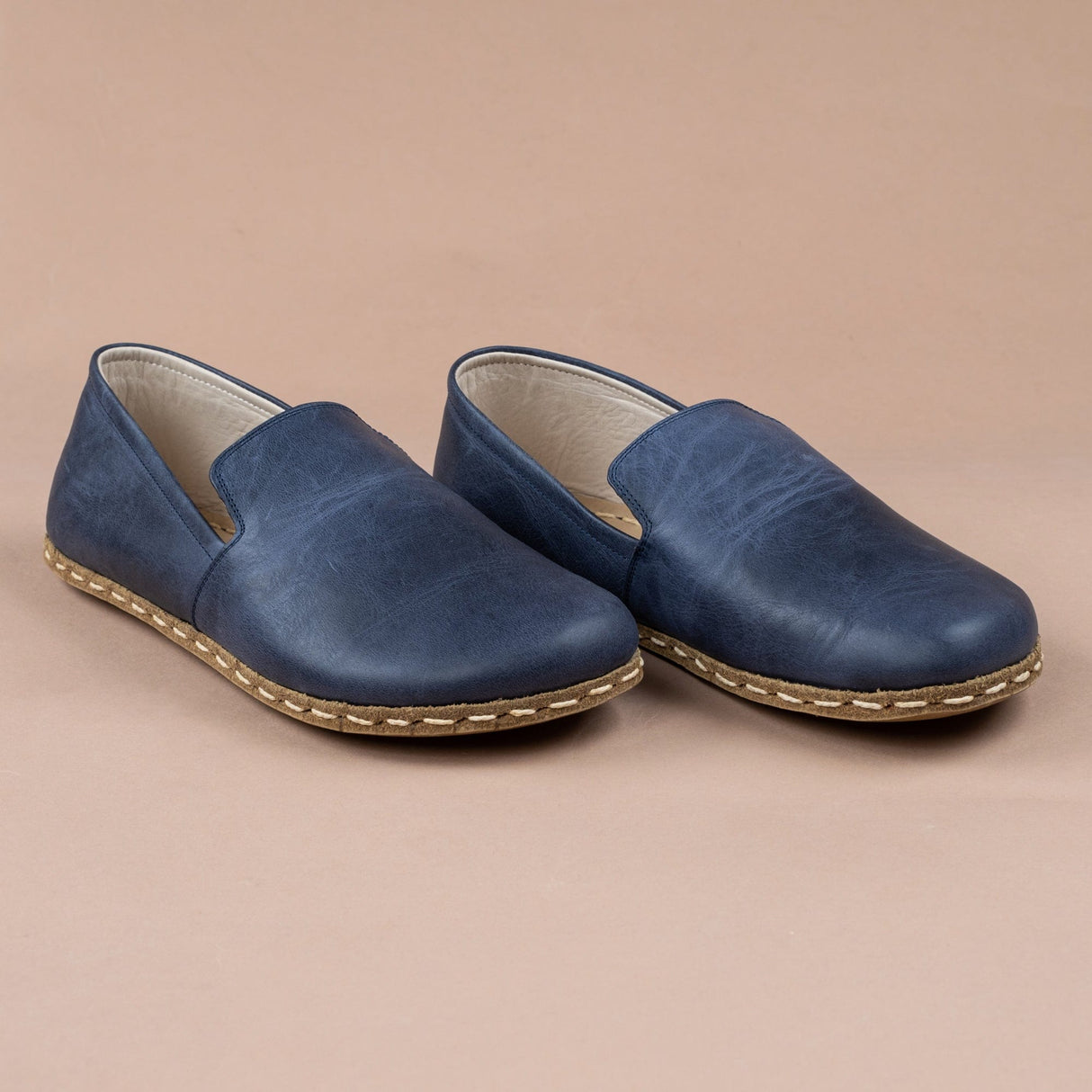 Women's Blue Minimalists from Atlantis Handmade Shoes