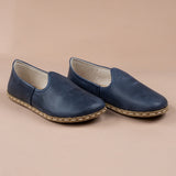 Women's Blue Barefoots from Atlantis Handmade Shoes