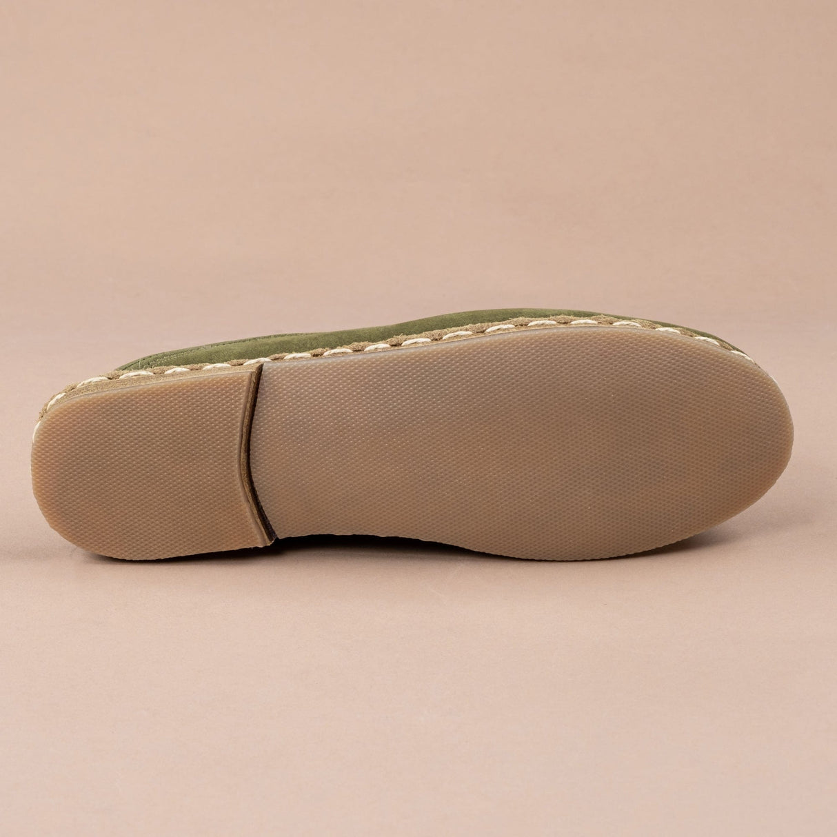 Women's Olive Slippers from Atlantis Handmade Shoes