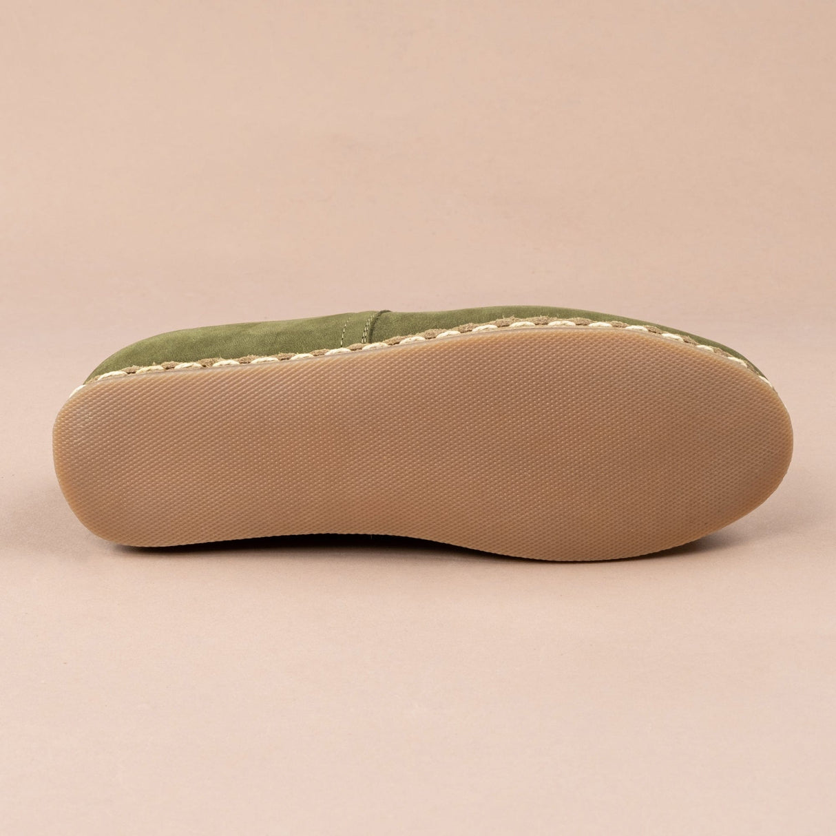 Women's Olive Nubucks from Atlantis Handmade Shoes