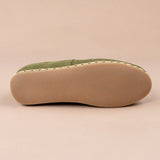 Men's Olive Nubucks from Atlantis Handmade Shoes