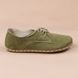 Men's Olive Oxfords from Atlantis Handmade Shoes