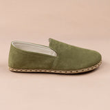 Men's Olive Minimalists from Atlantis Handmade Shoes