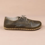 Men's Green Oxfords from Atlantis Handmade Shoes
