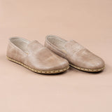 Men's Tan Minimalists Loafers from Atlantis Handmade Shoes