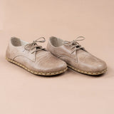 Men's Tan Oxfords from Atlantis Handmade Shoes