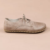 Women's Tan Oxfords from Atlantis Handmade Shoes
