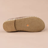 Women's Tan Barefoot Shearlings from Atlantis Handmade Shoes