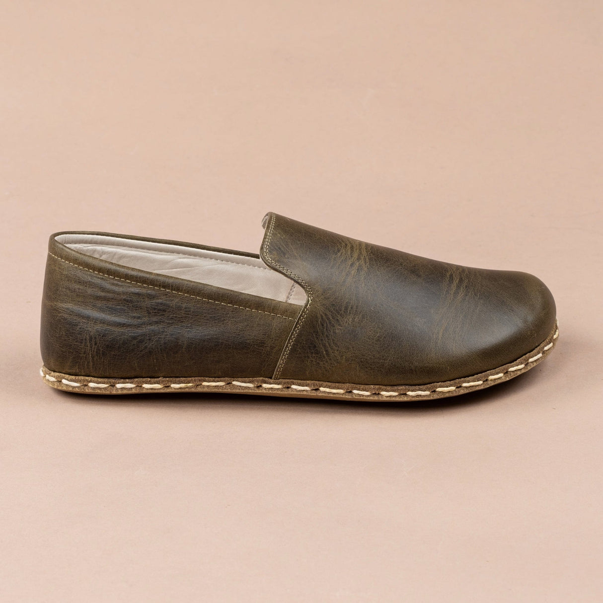 Women's Green Minimalists from Atlantis Handmade Shoes