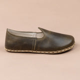 Women's Green Barefoots from Atlantis Handmade Shoes