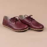 Women's Scarlet Oxfords from Atlantis Handmade Shoes