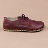 Women's Scarlet Oxfords from Atlantis Handmade Shoes