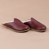 Men's Scarlet Barefoot Shearlings from Atlantis Handmade Shoes